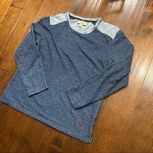 Tommy Bahama Blue Long Sleeve Sweater Shirt Size Large